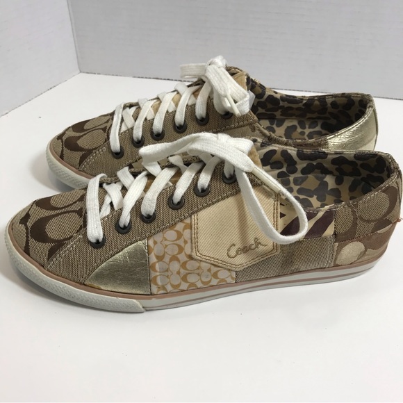 Coach Tonya Patchwork Sneakers - Picture 5 of 9